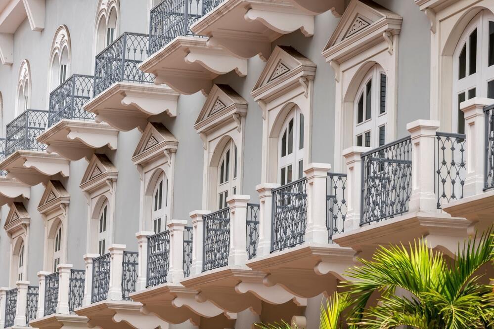 historische Fassaden in Panama City