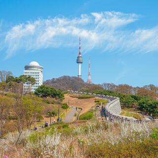 Namsan Park in Seoul 