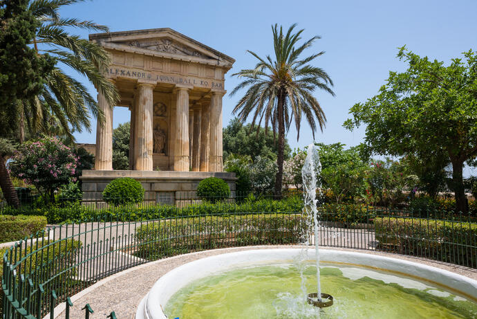 Barrakka Gärten Valletta
