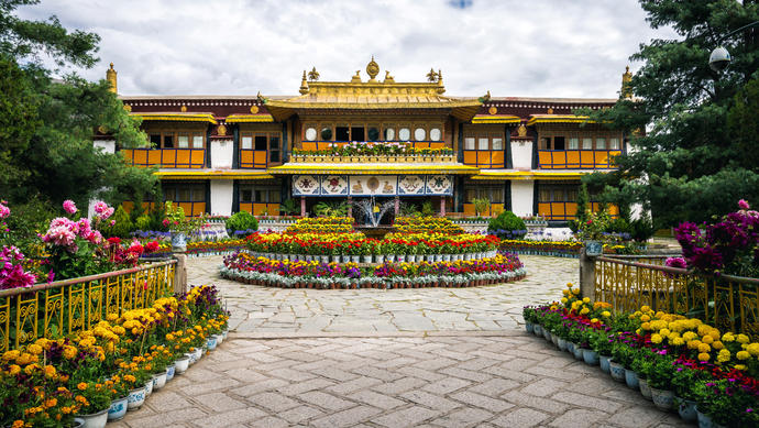 Norbulingka Palast in Lhasa