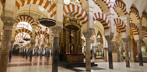 Innenraum der Mezquita in Códoba