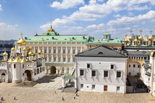 Kreml Palast, Verkündigungs-Kathedrale und Facettenpalast