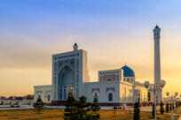Taschkent bei Sonnenuntergang 