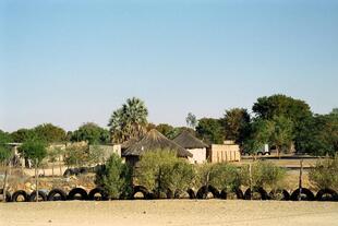 Häuser in Maun
