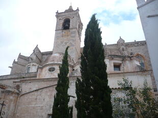 Kirchturm der Kathedrale in Ciutadella