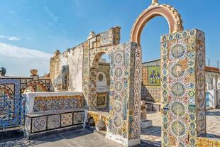 historische Dachterrassen in tunis