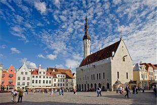 Rathausplatz in Tallinn 