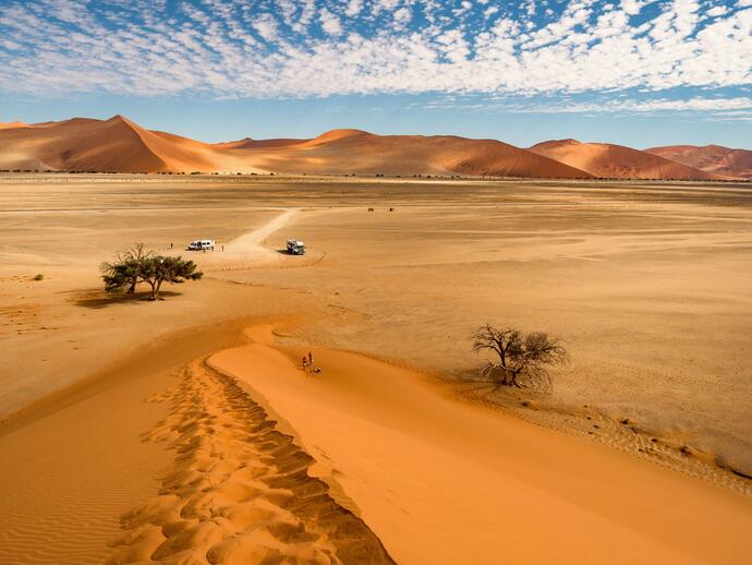 Wüste bei Sossusvlei