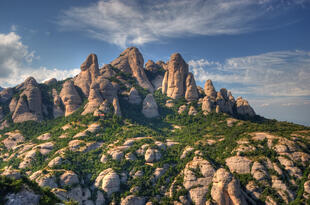 Berg bei Montserrat