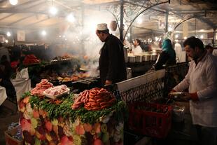 Garküchen in Marrakesch 