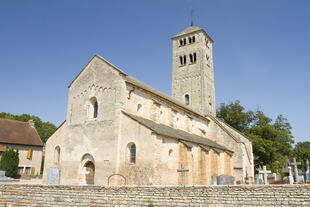 Kirche von Chapaize Burgund