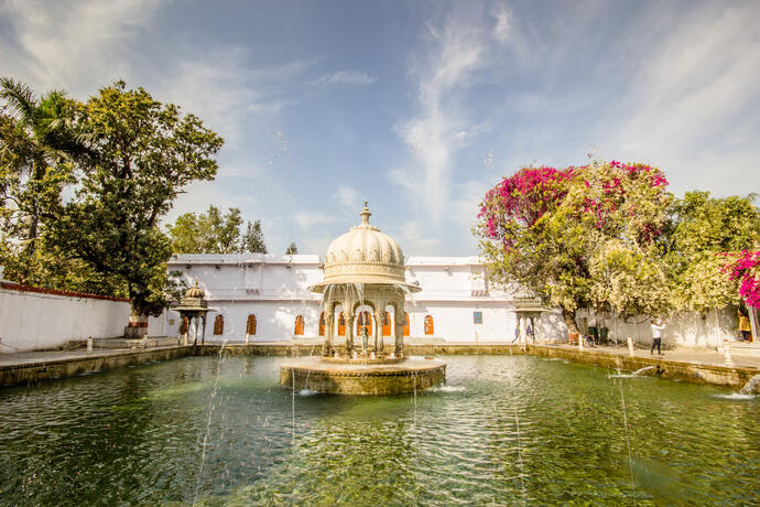 Saheliyon-Ki-Bari-Garten in Udaipur 