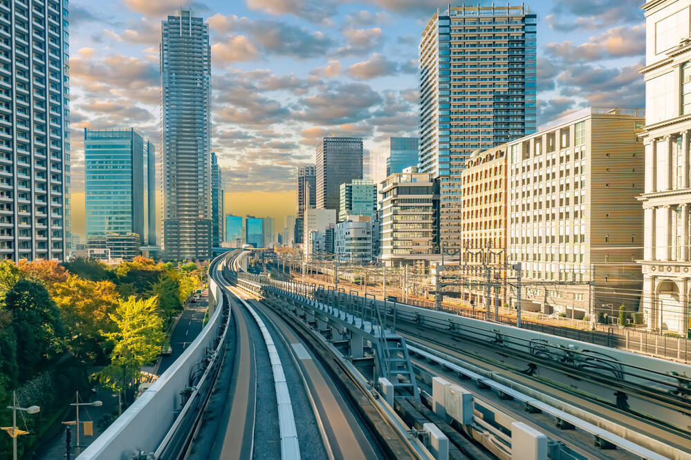Schienennetz von Tokyo