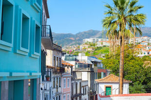 Straße in der Altstadt von Funchal