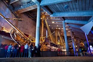 Blick auf die Vasa im Vasa-Museum