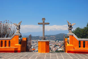 Blick über Puebla