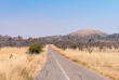 Weg vom Matobo Nationalpark nach Bulawayo