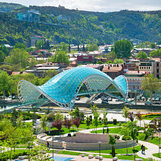 Blick auf Tiflis