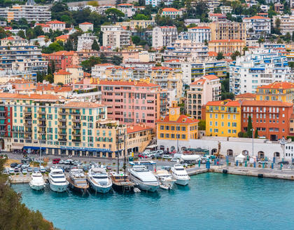 Hafen in Nizza