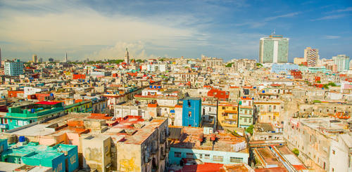 Panorama über Havanna 