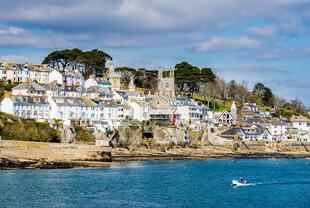 Blick auf Fowey