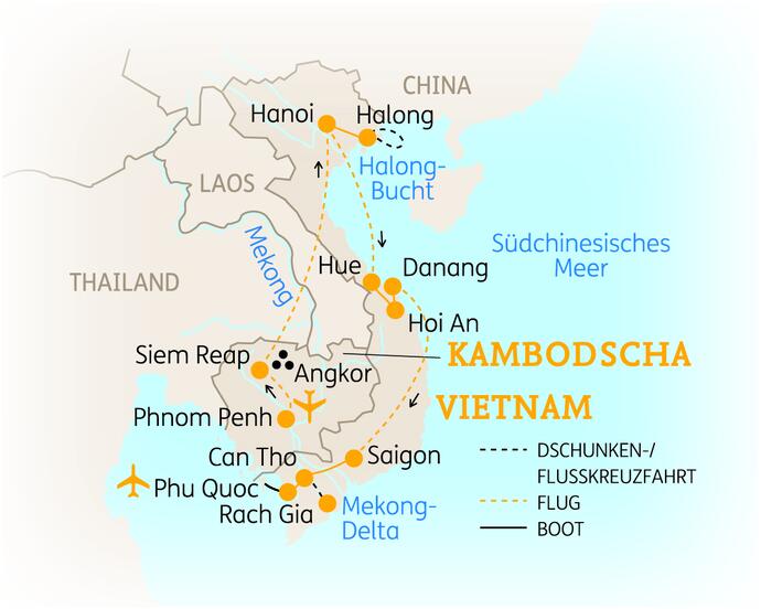 21 Tage Vietnam Rundreise Ausführlich 2023