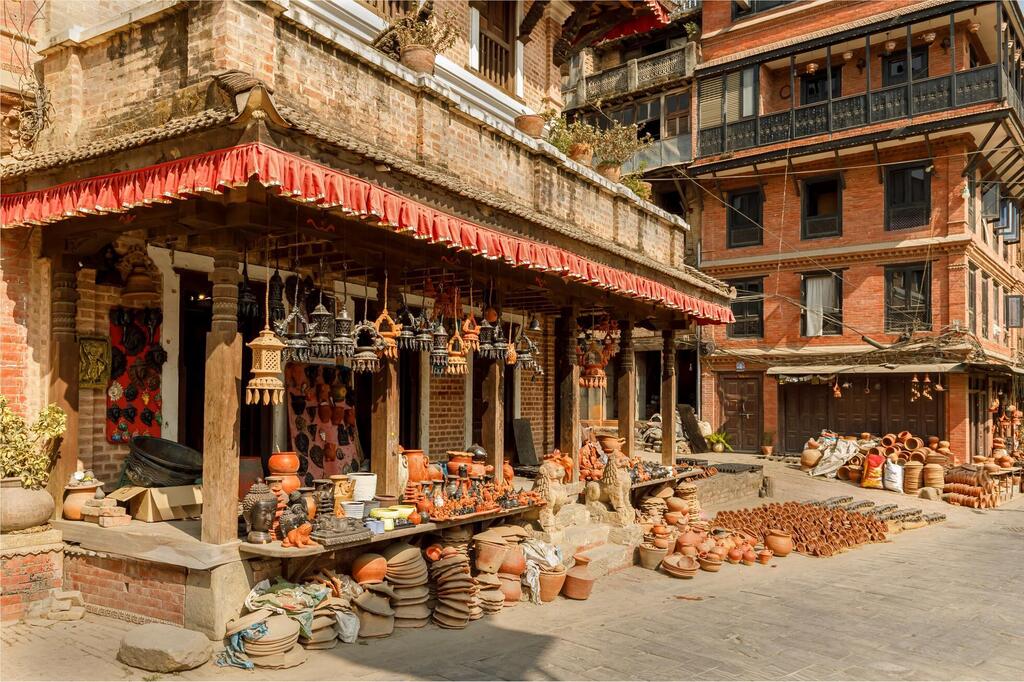 Markt in Bhaktapur