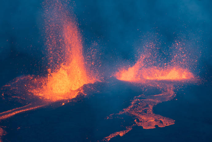 Eruption des Piton de la Fournaise