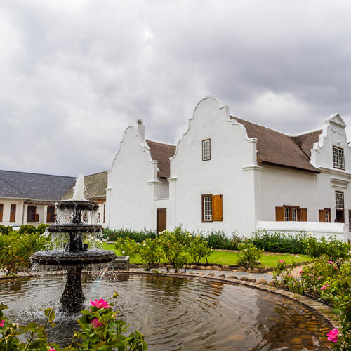 Kapholländische Architektur in Stellenbosch