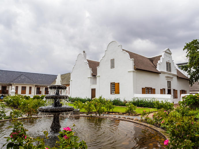 Kapholländische Architektur in Stellenbosch