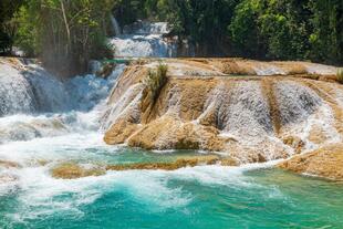 Agua Azul Wasserfälle