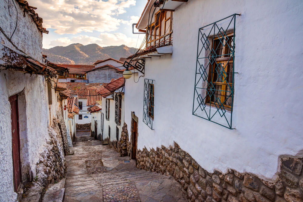 San Blas Viertel in Cuzco