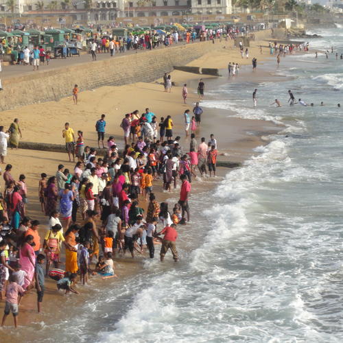 Strandpromenade von Colombo