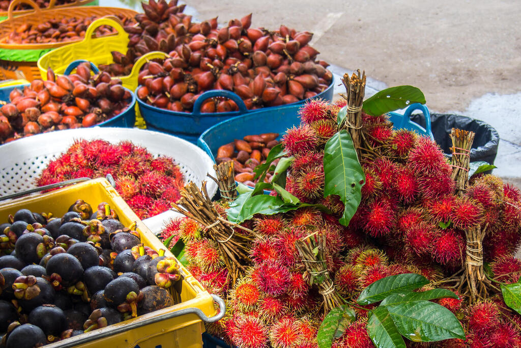 Frisches Obst auf einem Markt