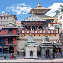 Pashupatinath Tempel in Kathmandu