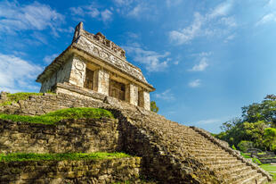 Tempel in Palenque