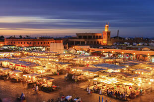 Djemaa el Fna square Marrakesch