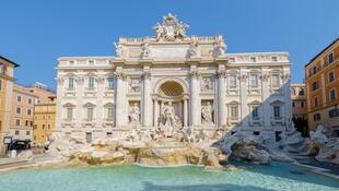 Trevi Brunnen in Rom