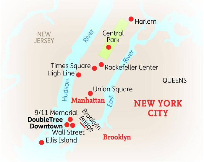 7 Tage Standortreise New York City: DoubleTree by Hilton 