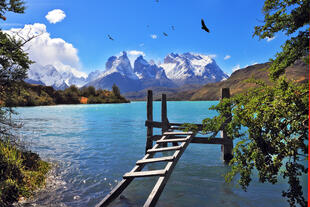 See am Torres del Paine