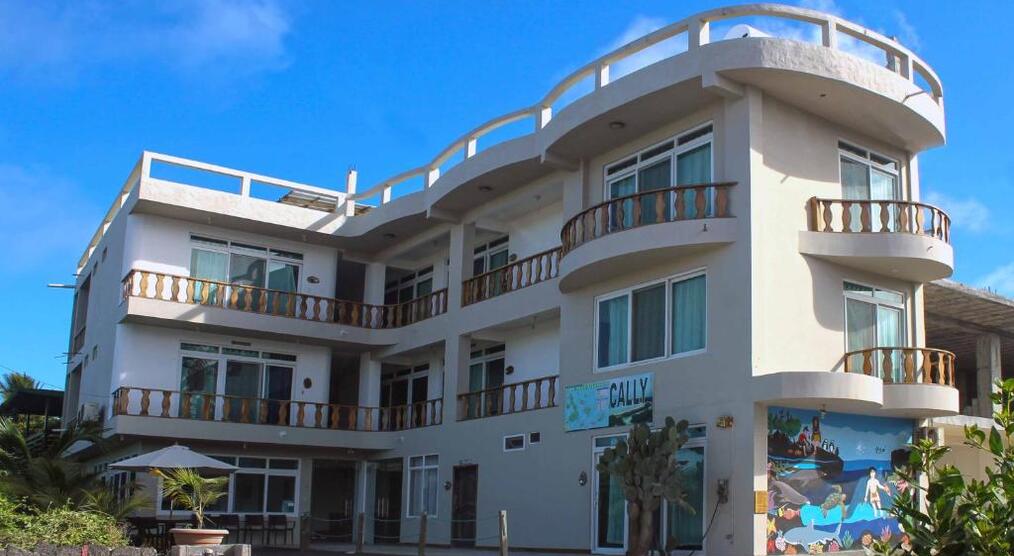 Außenansicht des Hotels Cally