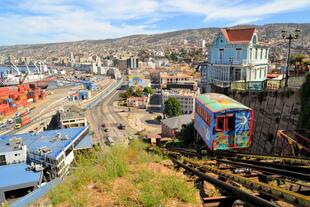 Bahn in Valparaiso