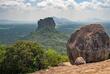 Blick auf den Sigiriya Felsen