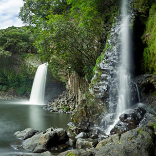 Bassin la Paix Wasserfall