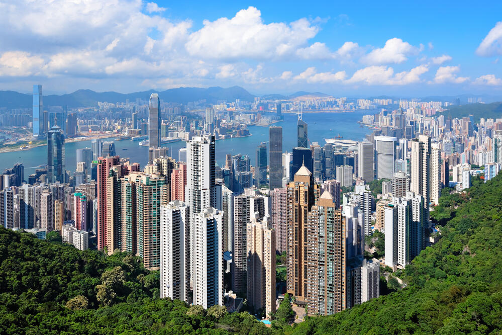 Hong Kong vom Victoria Peak