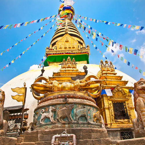 Swayambhunath Tempel in Kathmandu