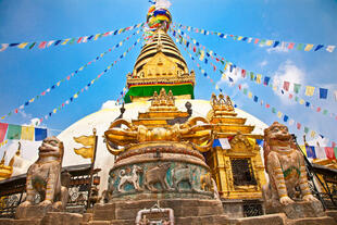 Swayambhunath Tempel in Kathmandu