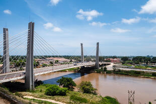 Brücke in Lobito 