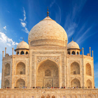 Das Taj Mahal in Agra