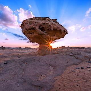 Felsformation in Alula
